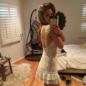 Beautiful For Love and Lemons white lace dress